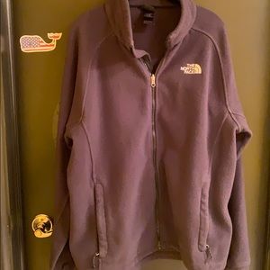 Black North Face Zip-Up